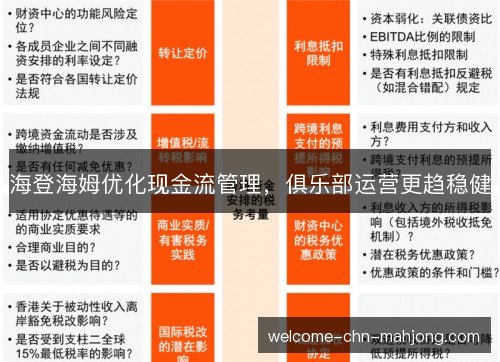 海登海姆优化现金流管理，俱乐部运营更趋稳健